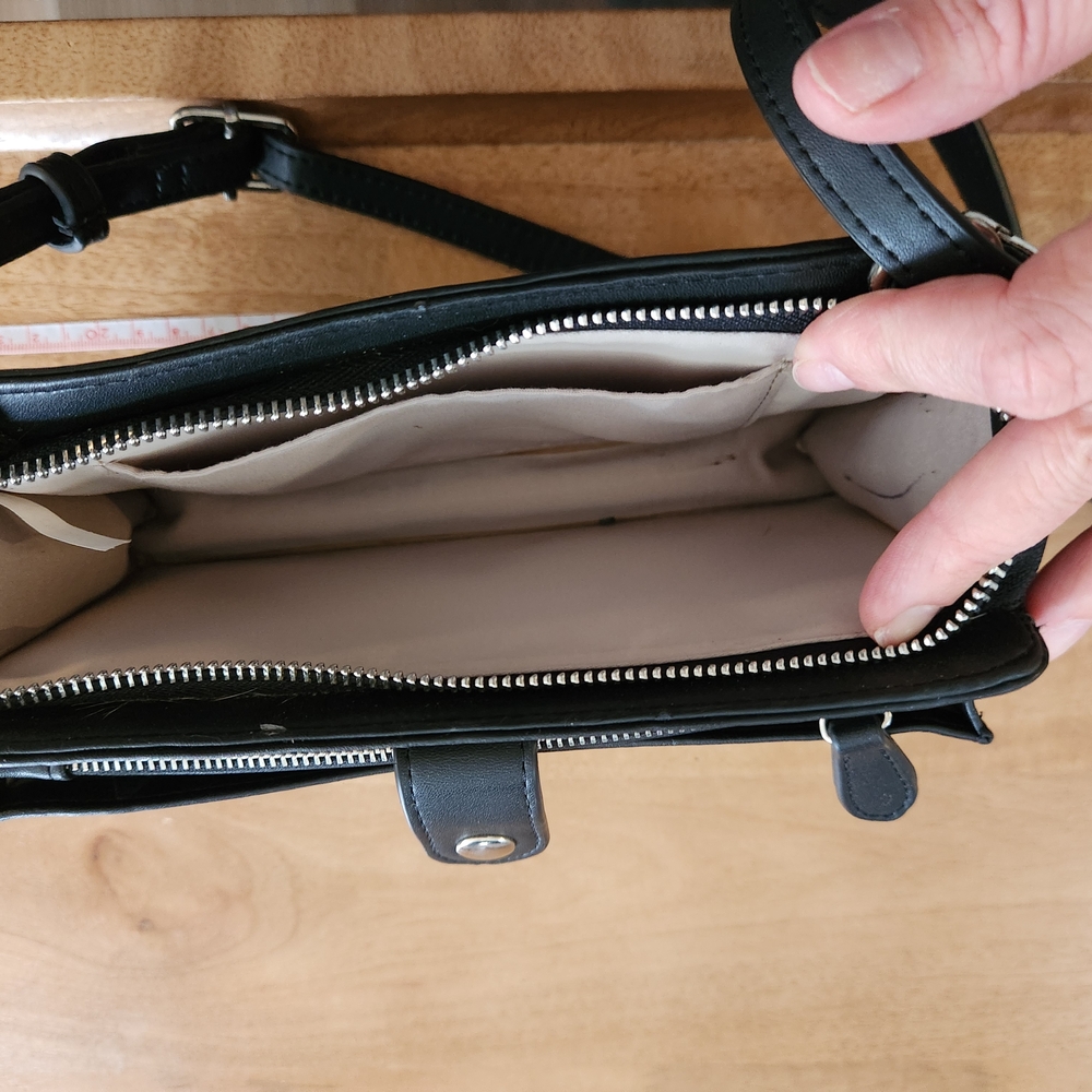 Black Small Crossbody Bag - Picture 3 of 7